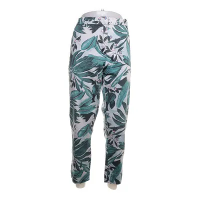 Byxor (Vit, Grön) från Anna Glover x H&M Polyester, Elastan, Bomull