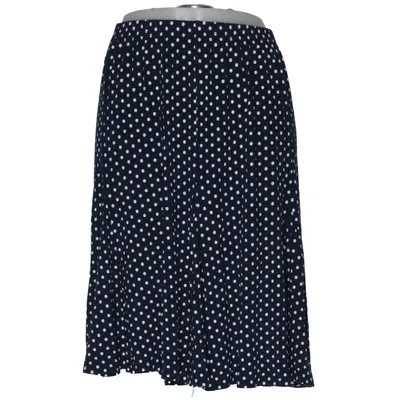 Skirt (Blue, White) from Elitzia Elastane, Viscose