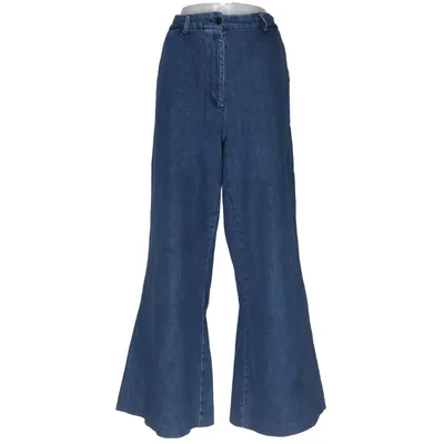 Jeans (Ellen Wide Pant) fra Tomorrow Elastan, Økologisk bomuld, Genanvendt polyester