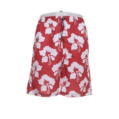Badshorts (Röd, Vit) från Nick's World Polyester