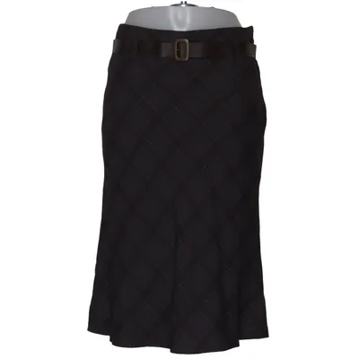 Skirt (Gray) from Quiosque Polyester, Viscose