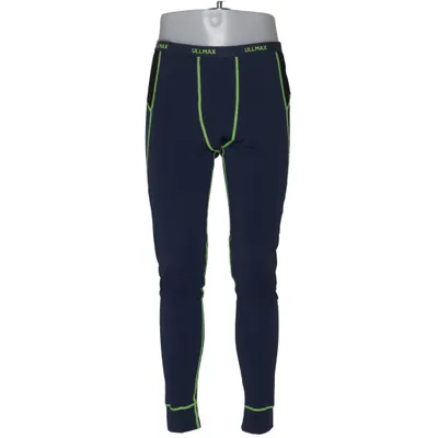 Thermobroek (Blauw) van Ulvang Elastaan, Merinowol, Polyester