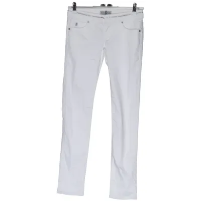 Jeans (White) from Zuelements Cotton, Elastane