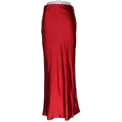 Långkjol (Röd) från Bik Bok Återvunnen polyester