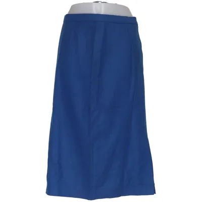 Jupe crayon (Bleu) de Jennifer by Gulins Polyester, Laine