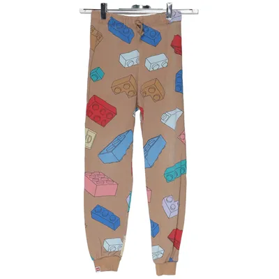 Joggingbroek (Beige, Meerkleurig) van H&M Katoen, Polyester