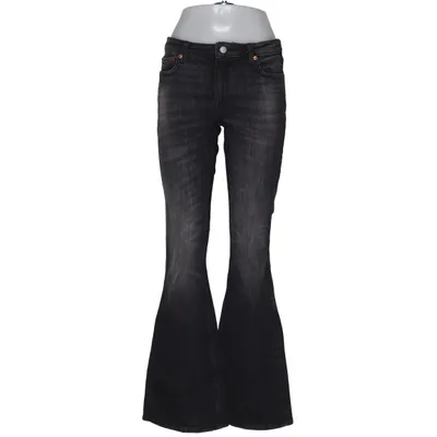 Jeans (Grå) från Weekday Bomull, Elastan