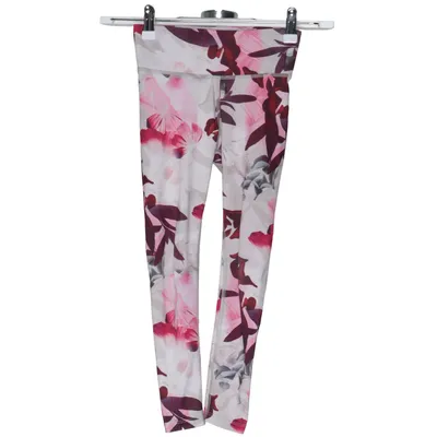 Sports tights (Pink, White, Multicolored) from SOC Elastane, Polyester
