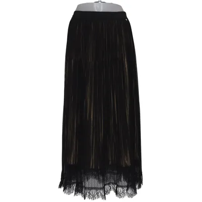 Skirt (Black, Gold) from Twinset Elastane, Polyamide, Polyester