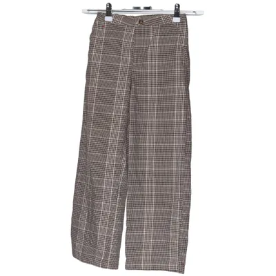 Pantalon de costume (Beige, Multicolore) de H&M Élasthane, Polyester, Viscose