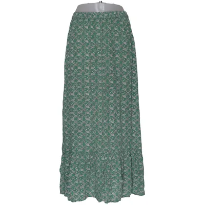 Maxi skirt (Green, White) from Blendshe Viscose