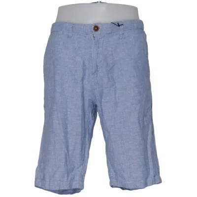 Short (Bleu) de Tailored Coton, Lin