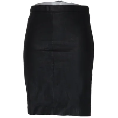 Jupe en cuir (Gris) de Magasin Cuir