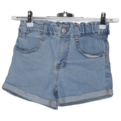 Denim shorts (Blauw) van Name It Katoen, Elastaan, Polyester, Viscose