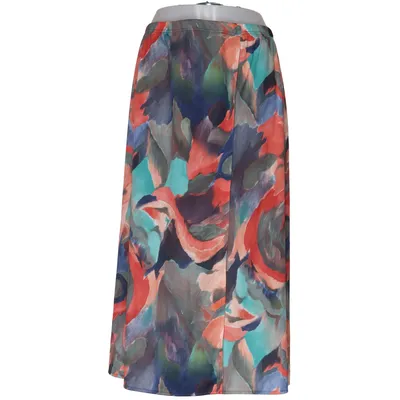 Skirt (Blue, Red, Multicolored) from Abecita Polyester