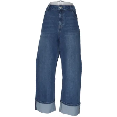 Spijkerbroek (Wide Leg) van Ms Mode Katoen, Elastaan, Polyester, Viscose