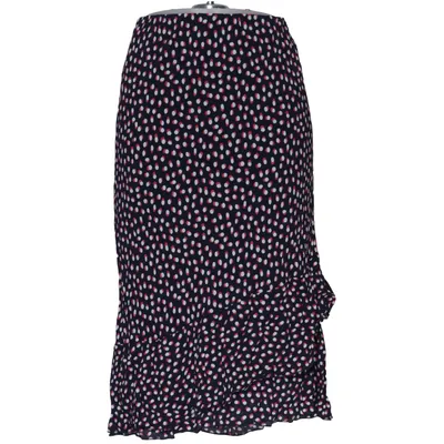 Skirt (Blue, Multicolored) from Habella Viscose