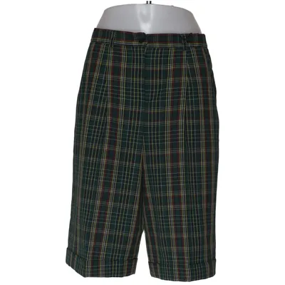 Shorts (Green, Multicolored) from C&A Polyester, Wool