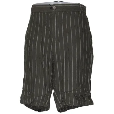Short (Vert, Blanc) de Dressmann Coton, Lin, Polyester