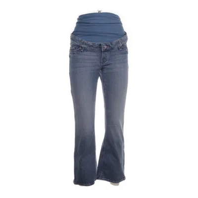 Zwangerschapsjeans (Blauw) van H&M Mama Katoen, Elastaan