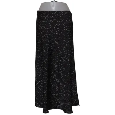 Maxirock (Schwarz, Weiß) von Neo Noir Polyester