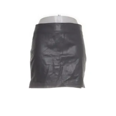 Lederrock (Grau) von Oval Square Elasthan, Polyester, Leder