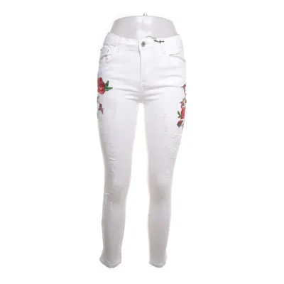 Jeans (Vit, Flerfärgad) från Redial Bomull, Elastan