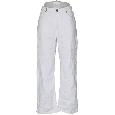 Jeans (Vit) från Basic by KappAhl Bomull, Elastan