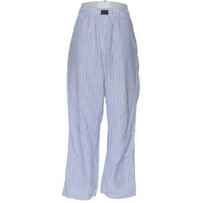 Pyjama broek (Blauw, Wit) van VRS Katoen