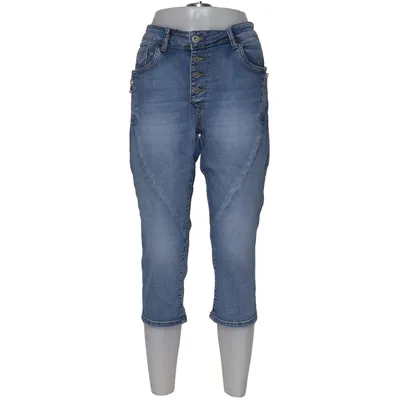 Jeans (Blue) from Chica London Cotton, Elastane, Polyester