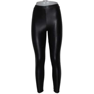 Leggings (Zwart) van Miss Anna Katoen, Elastaan, Polyester