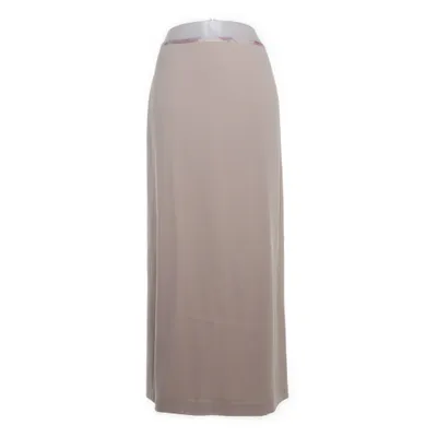 Maxi skirt (Beige) from Kathleen Madden Acetate, Polyester, Viscose
