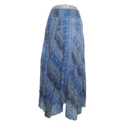 Maxi rok (Blauw, Meerkleurig) van Rainbow Collection Katoen