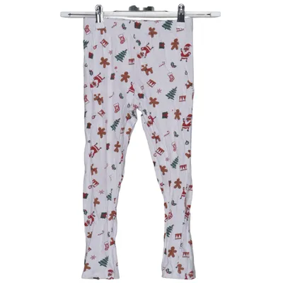 Pyjama broek (Wit, Meerkleurig) van Contrast Katoen