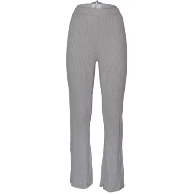 Broek (Grijs) van Gina Tricot Elastaan, Polyester, Viscose