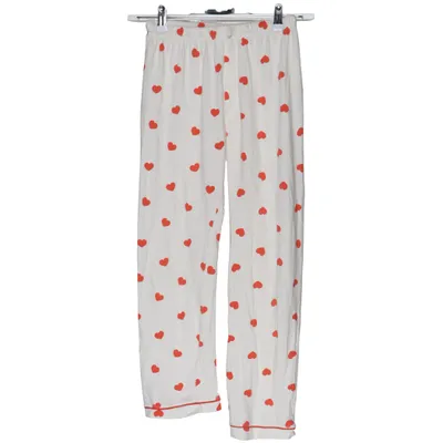 Pyjama broek (Wit, Rood) van Åhléns Kids Katoen, Elastaan