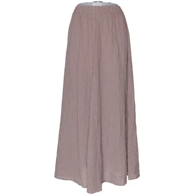 Maxi rok (Bruin, Wit) van Zavanna Polyester, Viscose