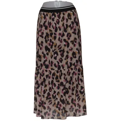 Jupe longue (Beige, Multicolore) de Broadway NYC Fashion Élasthane, Polyester