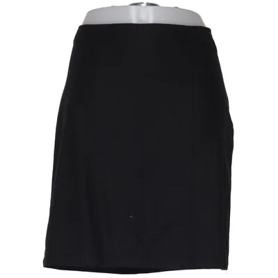 Skirt (Black) from Haugland Elastane, Linen, Viscose