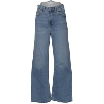 Spijkerbroek (Blauw) van H&M Katoen, Elastaan