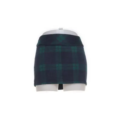 Kjol (Grön, Blå) från Divided by H&M Elastan, Polyester, Viskos