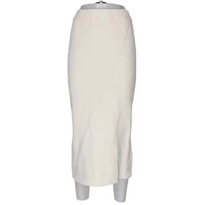 Maxi skirt (White) from Sophyline Polyamide, Viscose