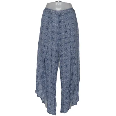 Palazzo pants (Blue, White) from KappAhl Modal