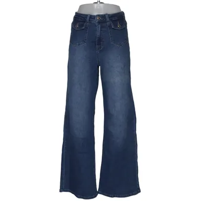 Spijkerbroek (Blauw) van Marta du Chateau Katoen, Elastaan, Polyester, Viscose