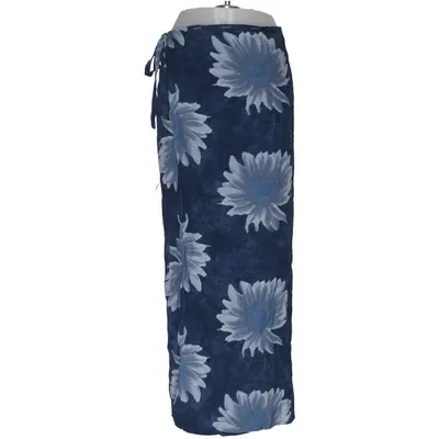 Jupe portefeuille (Bleu, Multicolore) Viscose