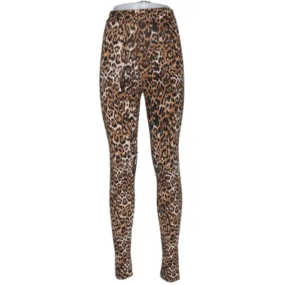 Leggings (Bruin, Zwart, Beige) van Marta du Chateau Elastaan, Polyester, Viscose