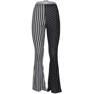 Pantalon (Noir, Blanc) de Rokoko Élasthane, Viscose