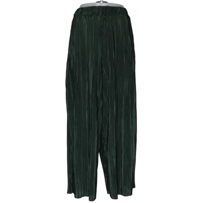 Pantalon patte d'éléphant (Vert) de Infinity Woman Polyester
