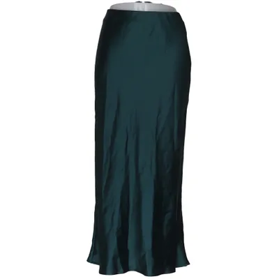 Maxi skirt (Green) from Zara Polyester