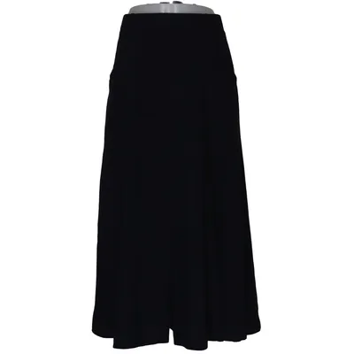 Maxi skirt (Black) from Yarell Acetate, Polyester, Wool
